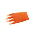 Hespax Customized Carbon Fiber PU Coated Work Gloves